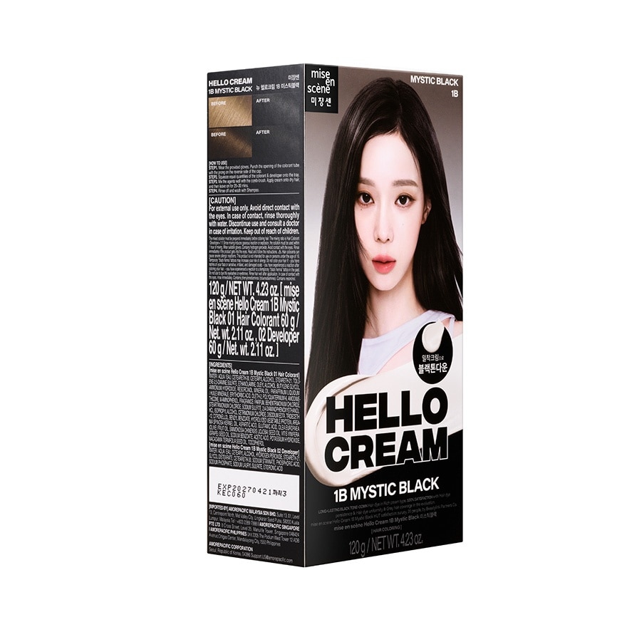 Mise En Scene Hello Cream 1B Mystic Black