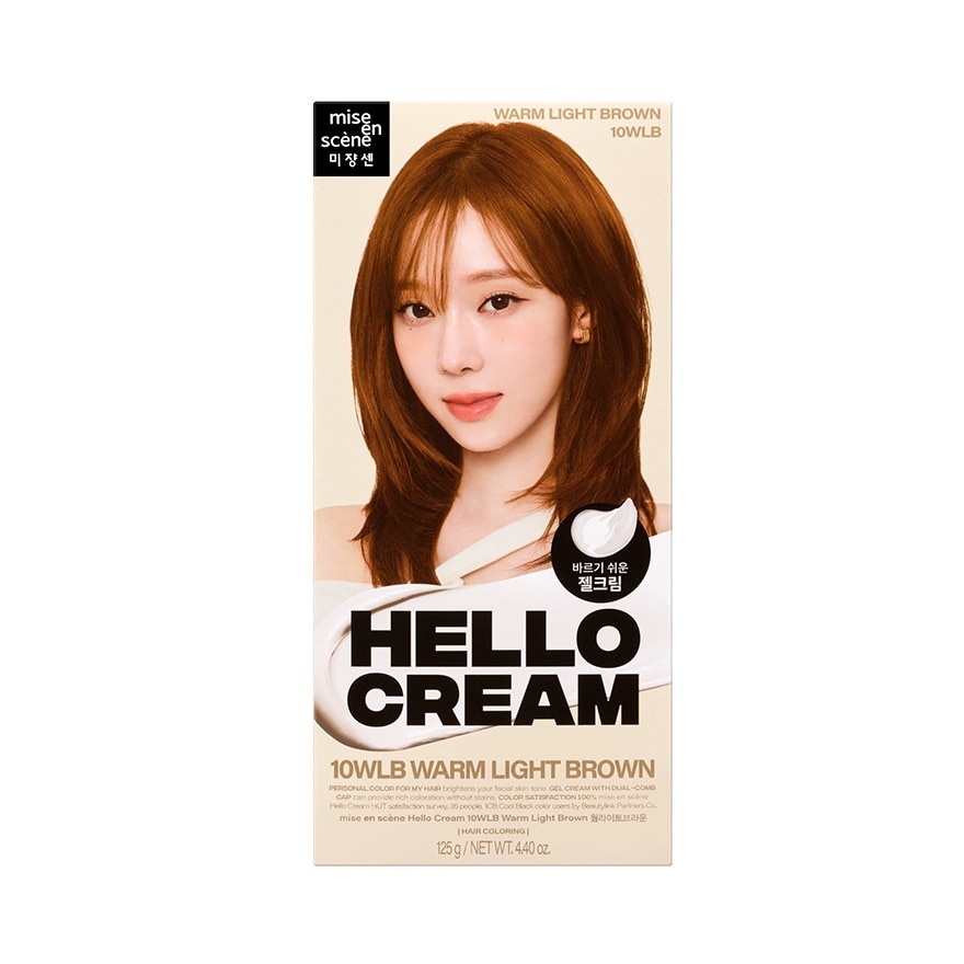 Miseenscene Mise En Scene Hello Cream 10WLB Warm Light Brown