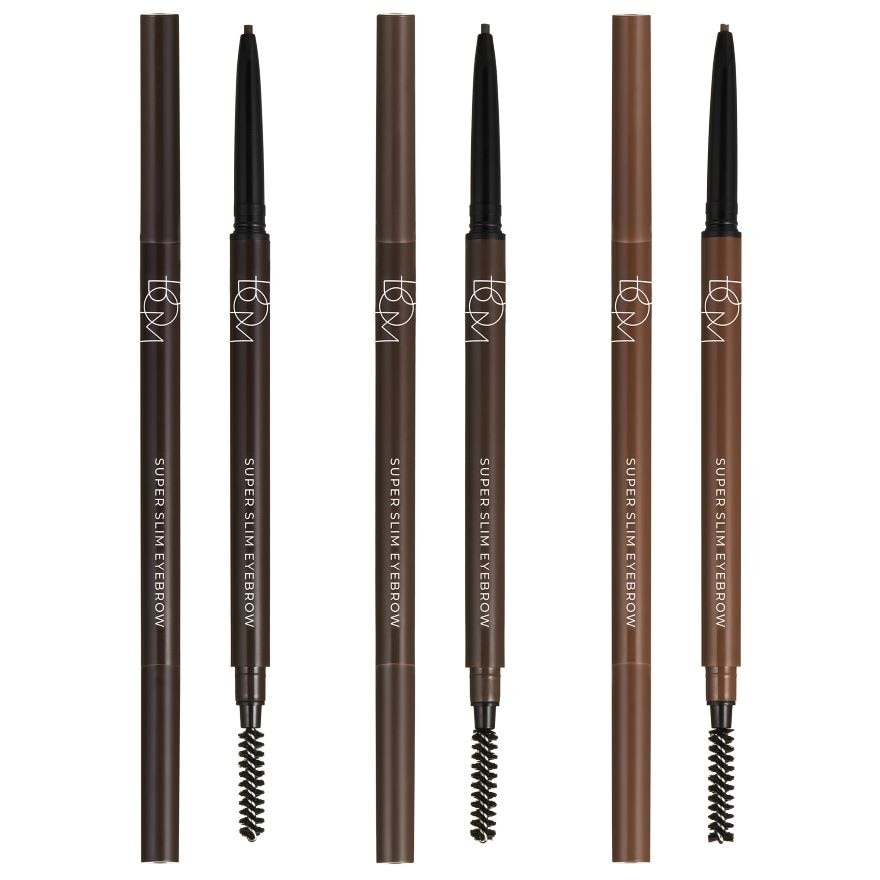 BOM Super Slim Eyebrow 0.1g. 01 Charcoal Brown