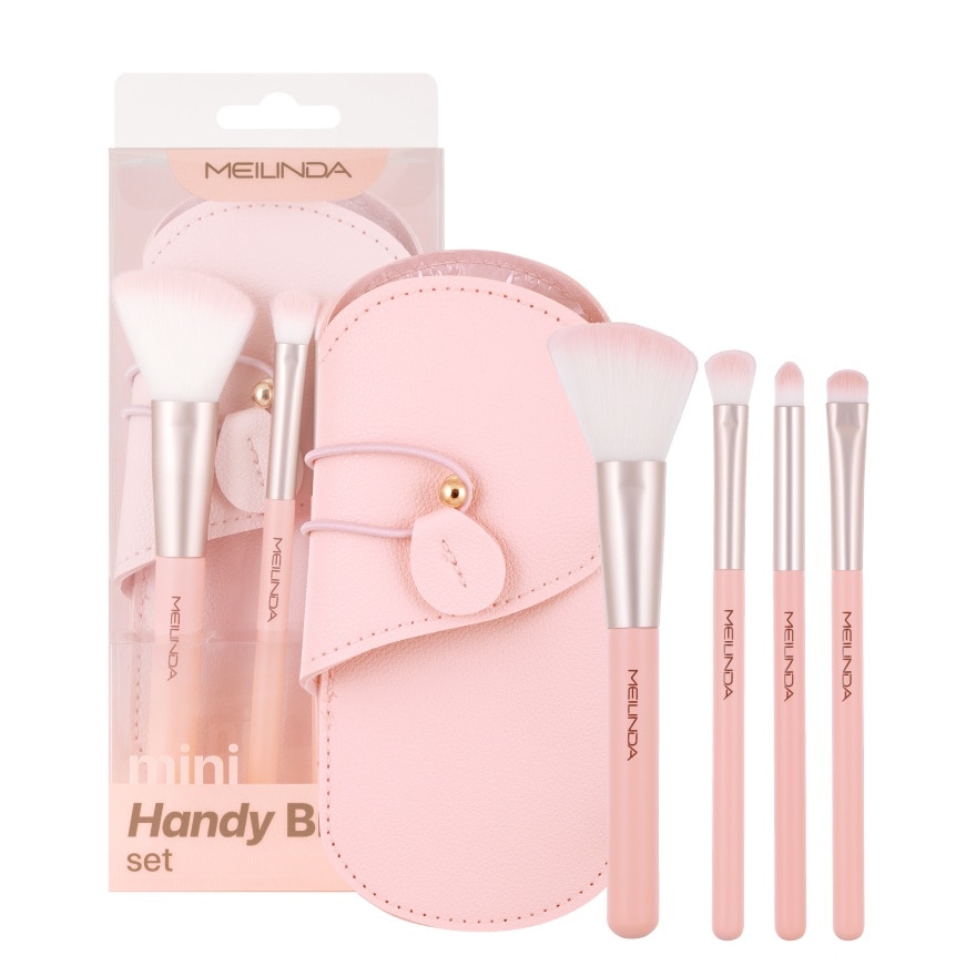 Meilinda Meilinda Mini Handy Brush Set 4pcs.