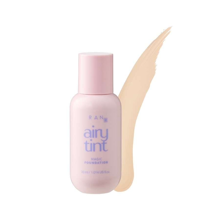 รัน แอรี่ ทิ้นท์ เมจิก ฟาวน์เดชั่น SPF30 PA++ 30ก. 02 วอร์มเบจ