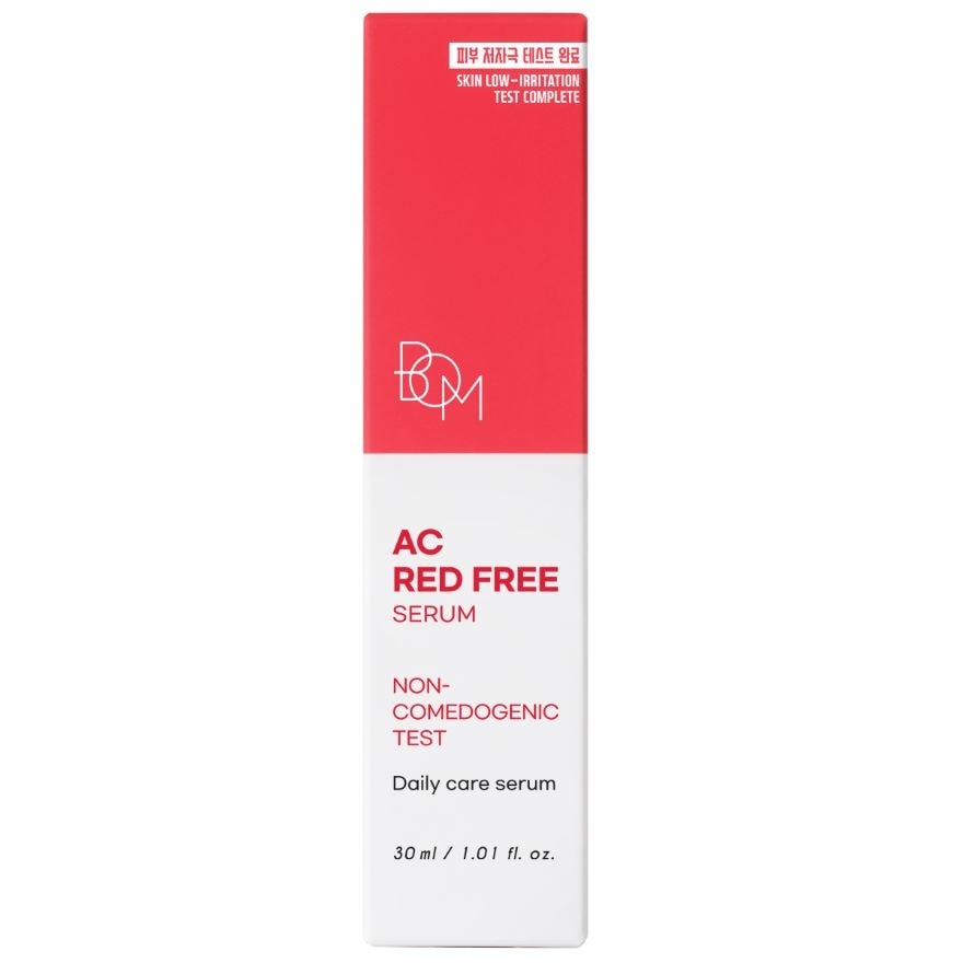 BOM AC Red Free Serum 30ml.