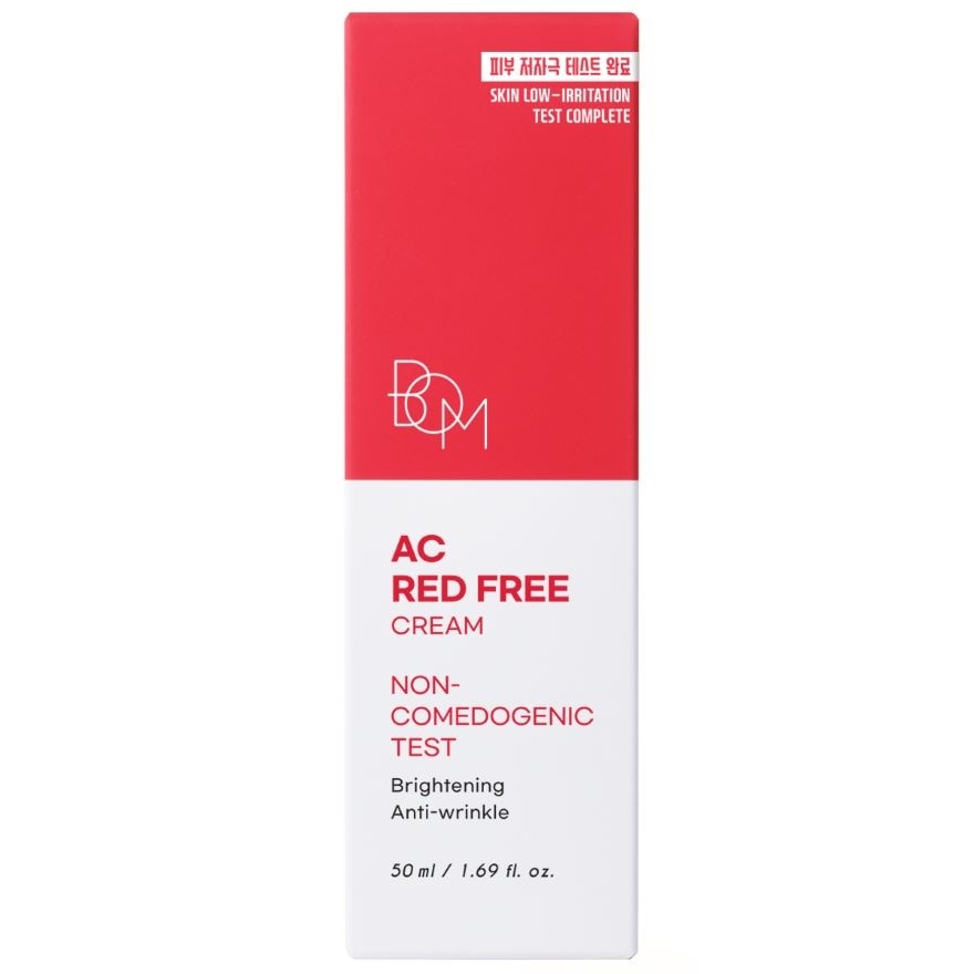 BOM AC Red Free Cream 50ml.