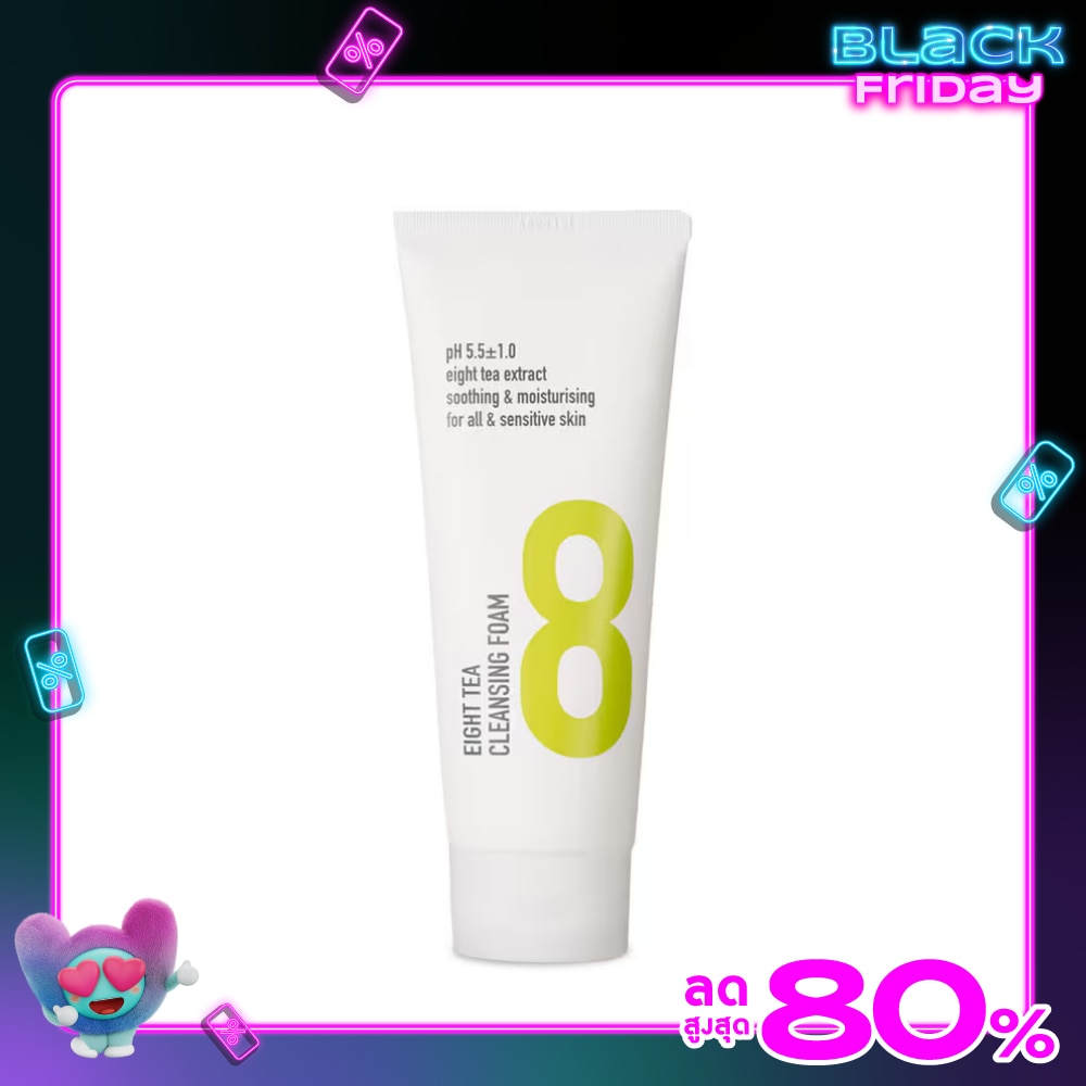 BOM Eight Tea Cleansing Foam 150ml.