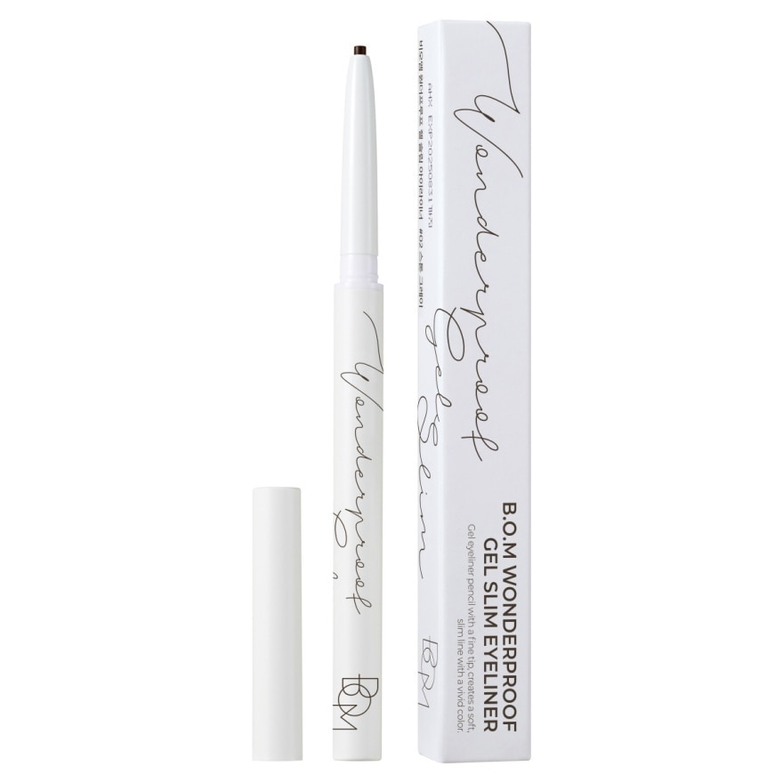 BOM Wonderproof Gel Slim Eyeliner 0.1g. 03 Deep Brown