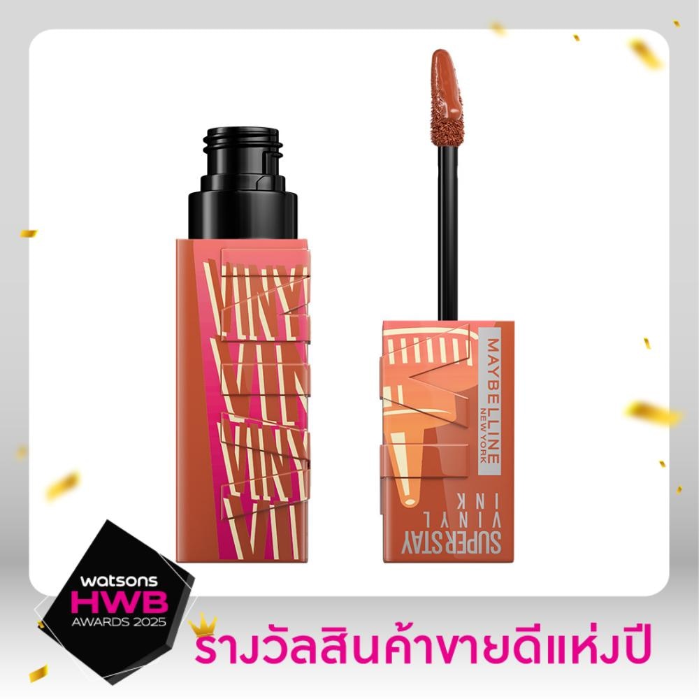 Maybelline Superstay Vinyl Ink Lip Sauce 4.2g. 185 Caramel