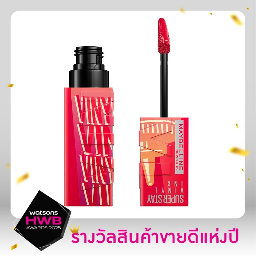 Maybelline Superstay Vinyl Ink Lip Sauce 4.2g. 205 Sriracha