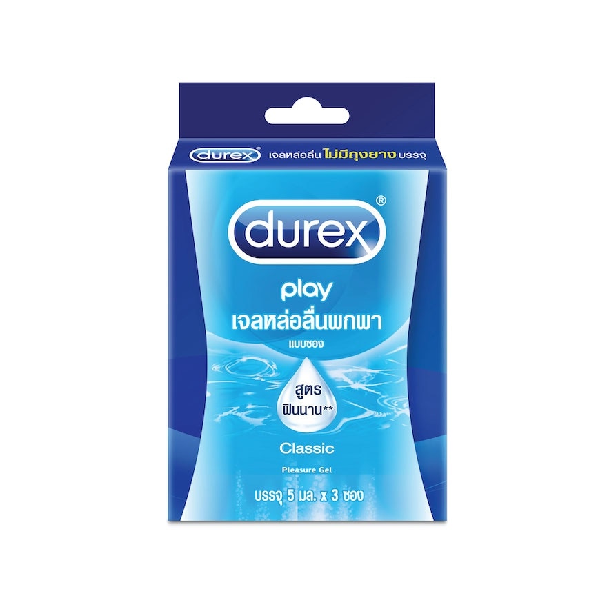 Durex Play Classic 5 ml. x 3 Sachets