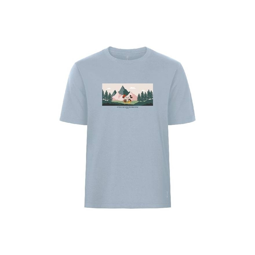 GQ GQ Disney T-Shirt Embrace Mountain Blue 1Pcs. Size M