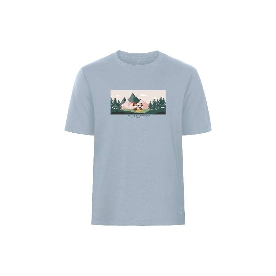 GQ GQ Disney T-Shirt Embrace Mountain Blue 1Pcs. Size M