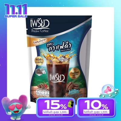 Preaw Preaw Black Coffee Pouch 5sac