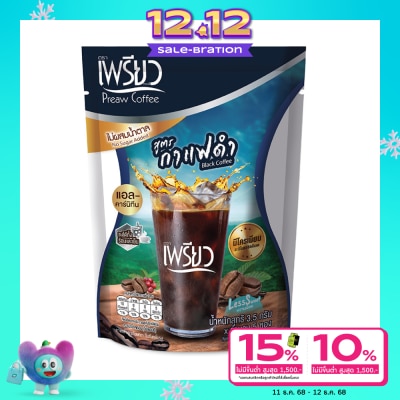 Preaw Preaw Black Coffee Pouch 5sac