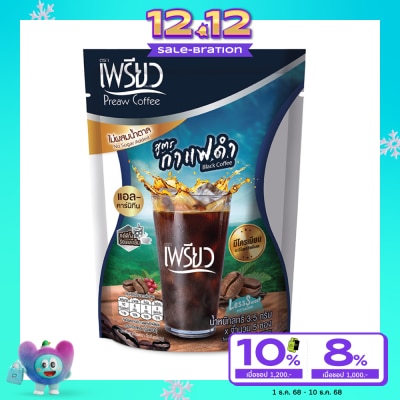 Preaw Preaw Black Coffee Pouch 5sac