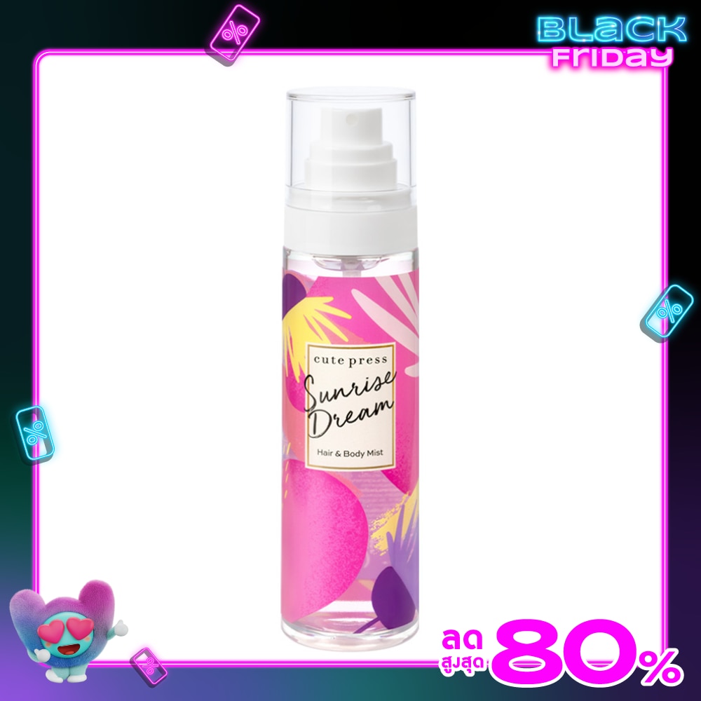 คิวท์เพรส ซันไรส์ ดรีม แฮร์ แอนด์ บอดี้ มิสท์ 95ก.