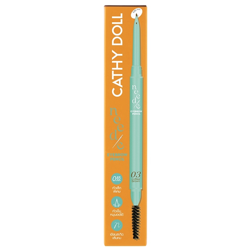 Cathy Doll Needie Eyebrow Pencil 0.028g. 03 Coffee Brown