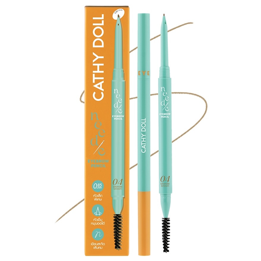 Cathy Doll Needie Eyebrow Pencil 0.028g. 04 Blonde Brown