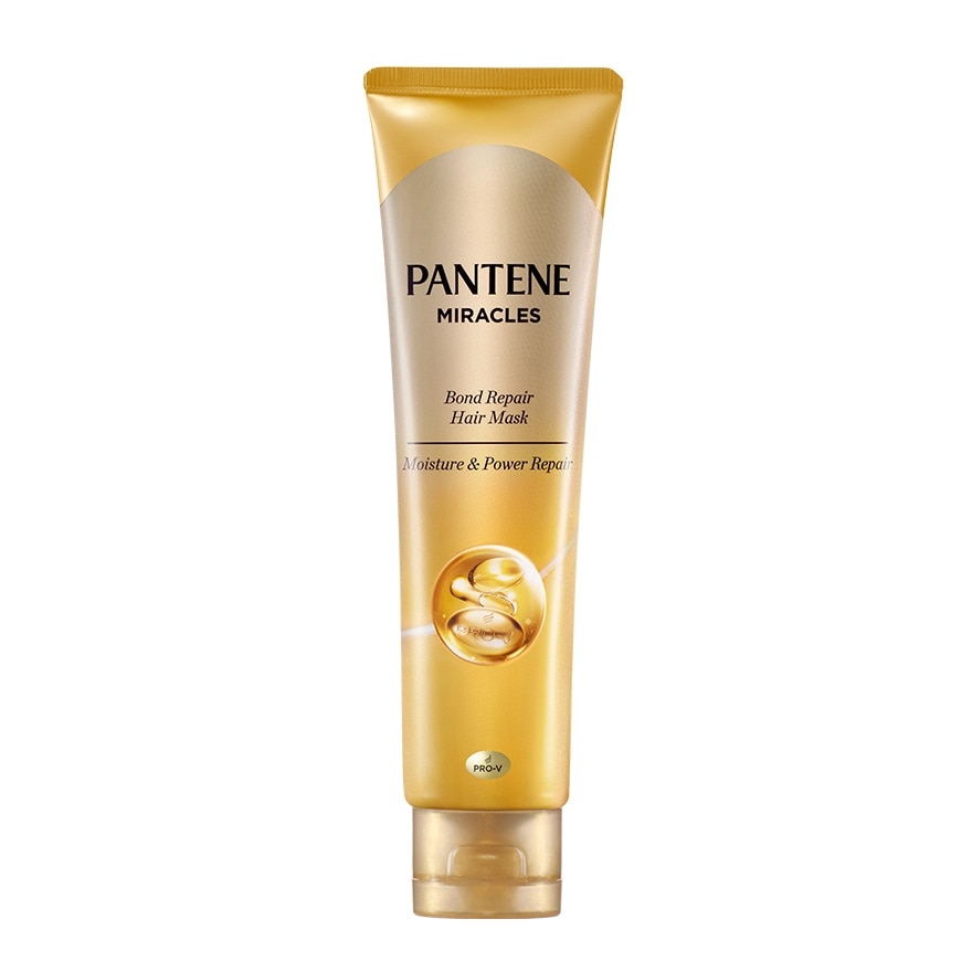 Pantene แพนทีน แฮร์ มาส์ก มิราเคิล บอนด์ รีแพร์ มอยส์เจอร์ แอนด์ พาวเวอร์ รีแพร์ 125 กรัม