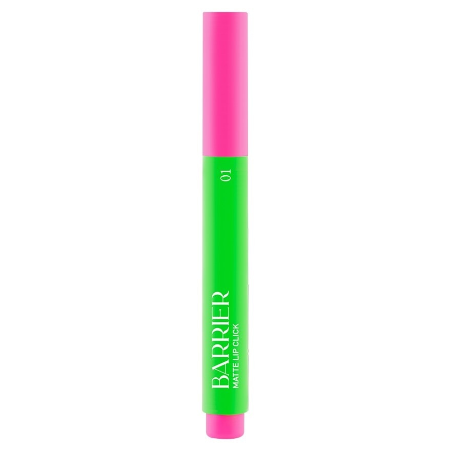 Baby Bright Barrier Matte Lip Click 1.4g. 01 Hot Coral