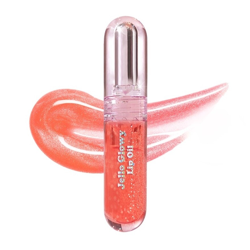 Smooto Jello Glowy Lip Oil 2.2g. B4 Apricot
