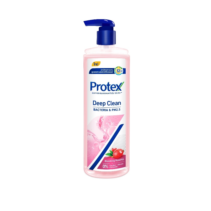 Protex โพรเทคส์ เจลอาบน้ำ ดีพ คลีน บลูมมิ่ง โรสฮิป 380 มล. เจลอาบน้ำ