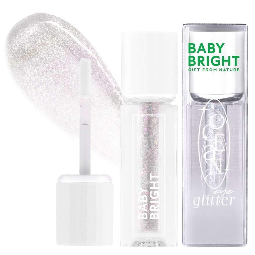 Baby Bright Ocean Eye Glitter 1.8g. 01 White Pearl