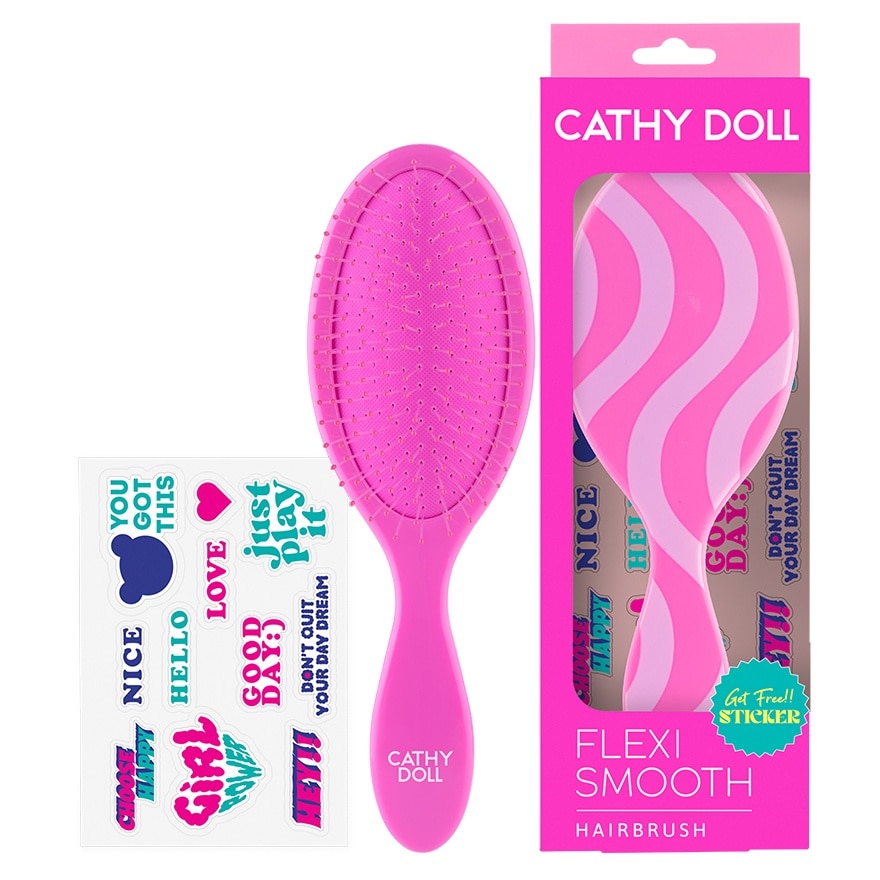 Cathy Doll Cathy Doll Flexi Smooth Hairbrush Sweety 1pcs.