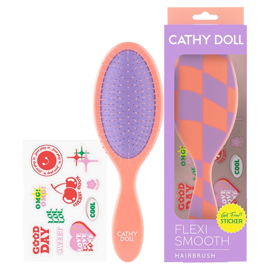 Cathy Doll Cathy Doll Flexi Smooth Hairbrush Boxy 1pcs.