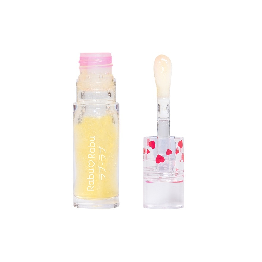 Rabu Rabu Kumamon Lip Oil 4g. 02 Vanilla