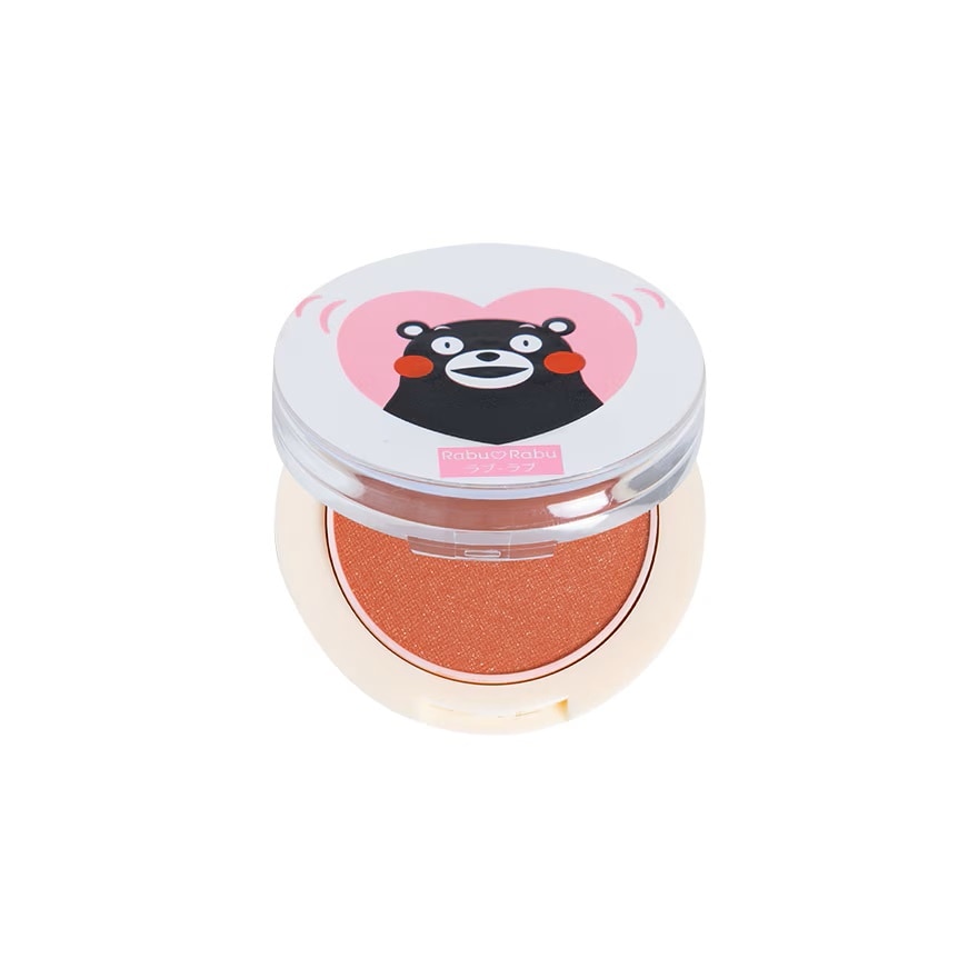 Rabu Rabu Kumamon Cheek Blush 4g. 03 Penelope Peach