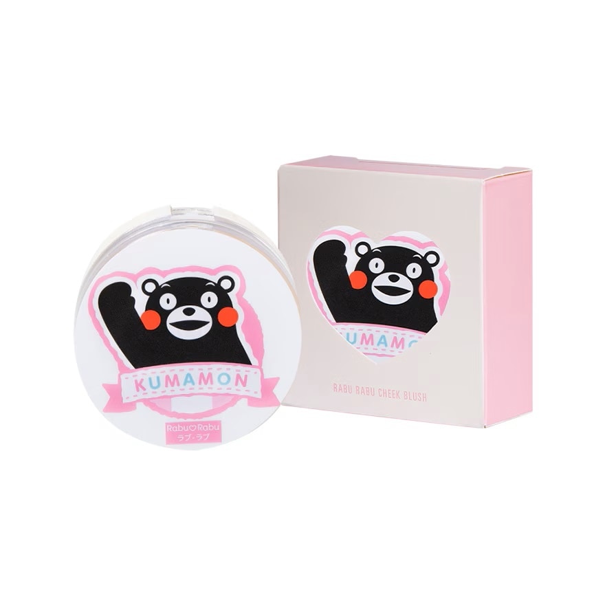 Rabu Rabu Kumamon Cheek Blush 4g. 04 Victoria Pink