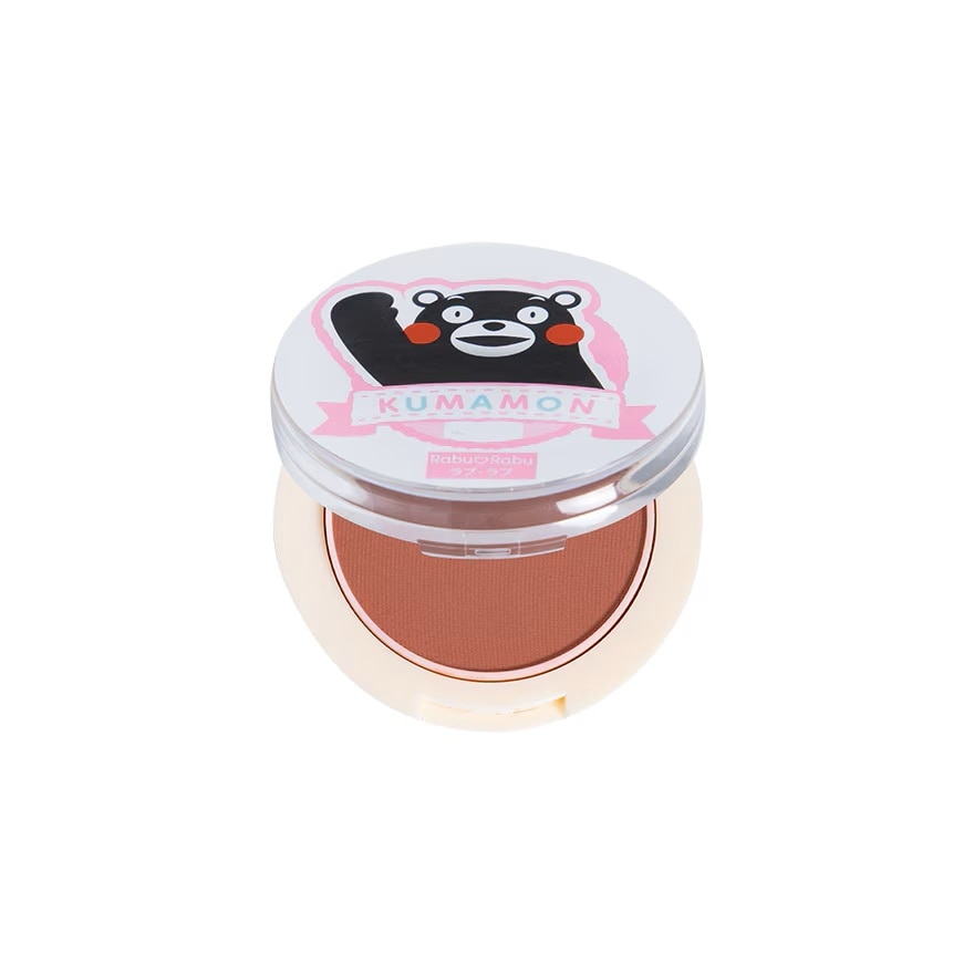 Rabu Rabu Kumamon Cheek Blush 4g. 04 Victoria Pink