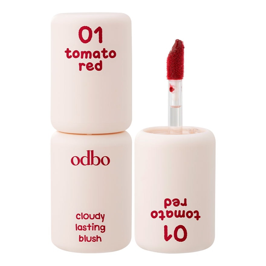 Odbo Cloudy Lasting Blush 3g. 01 Tomato Red