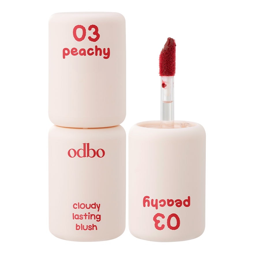 Odbo Cloudy Lasting Blush 3g. 03 Peachy