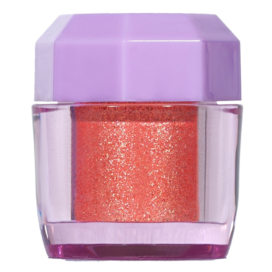 Cosluxe Wink To The Blink Blink Bunny Pocket Sparkle Glitter Dust 1.4g. 01 Fire Red