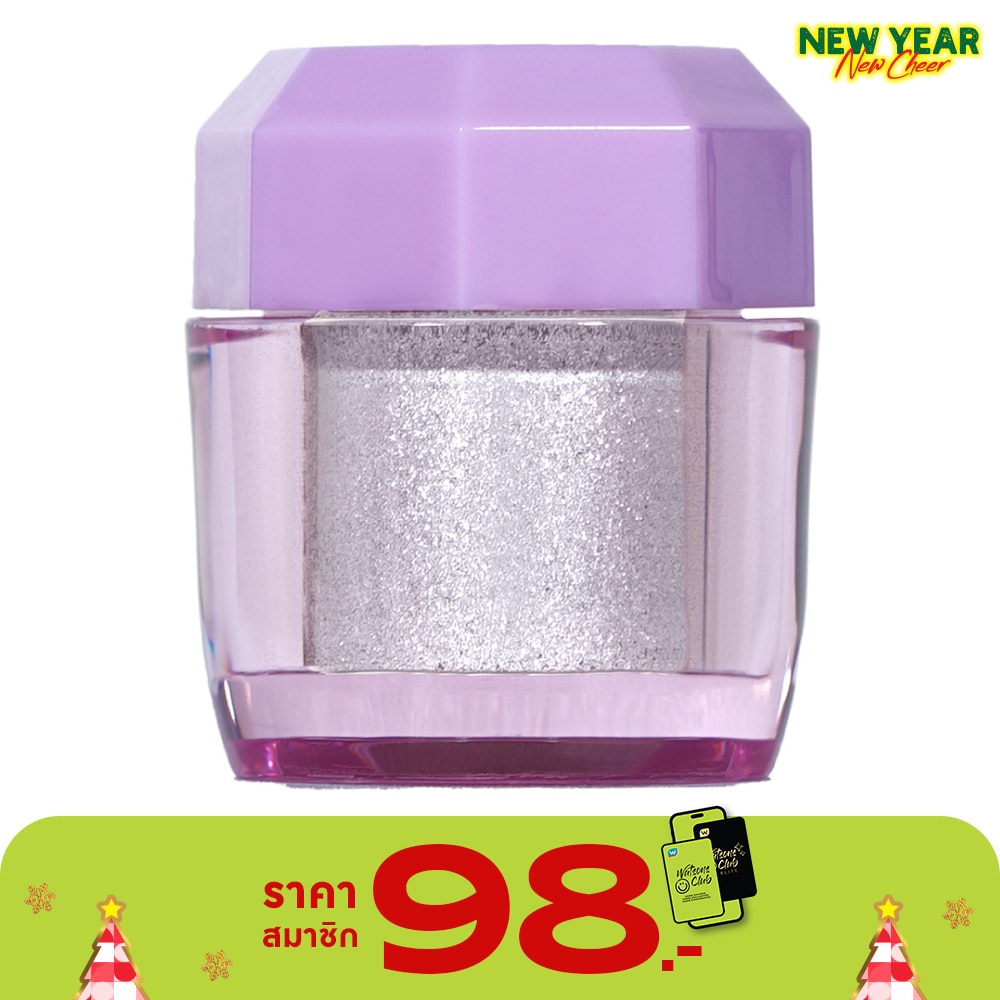 Cosluxe Wink To The Blink Blink Bunny Pocket Sparkle Glitter Dust 1.4g. 02 Metallic