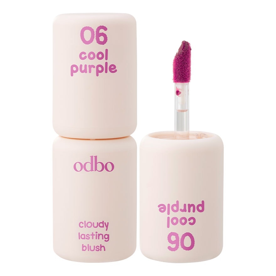 Odbo Cloudy Lasting Blush 3g. 06 Cool Purple