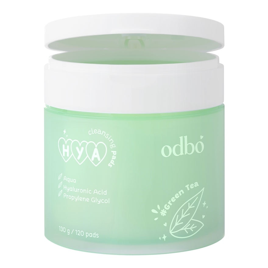 Odbo Hya Cleansing Pads 120 Pads 01 Green Tea Scent