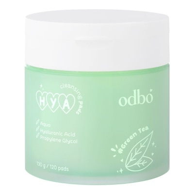 ODBO Odbo Hya Cleansing Pads 120 Pads 01 Green Tea Scent