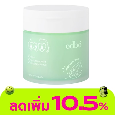 ODBO - Odbo Hya Cleansing Pads 120 Pads 01 Green Tea Scent