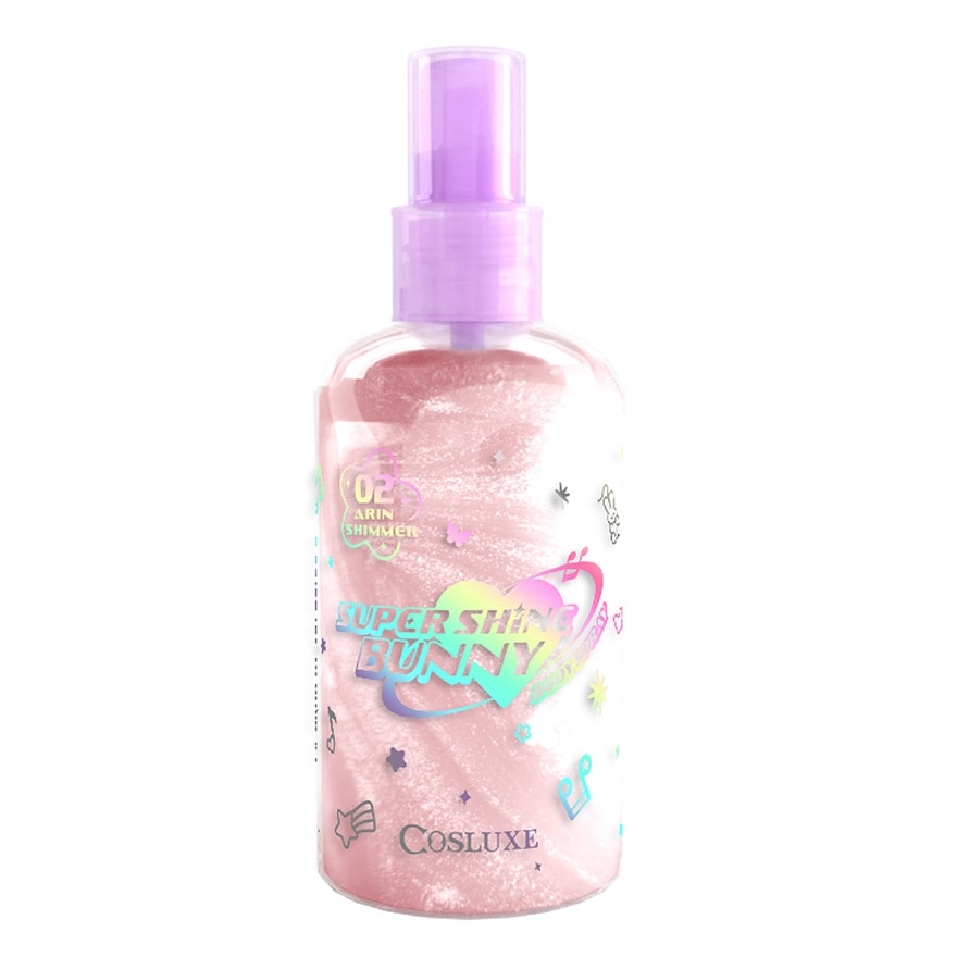 Cosluxe Wink To The Blink Blink Super Shine Bunny Body Spray 60g. 02 Arin Shimmer