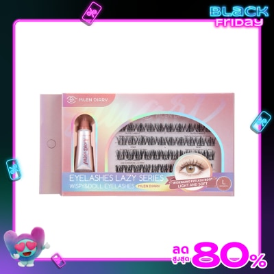 Mlen Diary เอ็มเลน ไดอารี่ เลซี่ แลช ซีรีส์ วิสปี้ แอนด์ ดอล อายแลช 4แถว