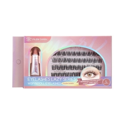 Mlen Diary Mlen Diary Lazy Lashes Series Wispy  Doll Eyelashes 4Rows