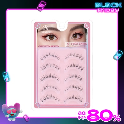 Mlen Diary เอ็มเลน ไดอารี่ สตริป แลช ซีรีส์ อายแลช 5คู่ สวีท บาร์บี้