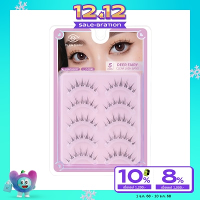 Mlen Diary Mlen Diary Strips Lashes Series Eyelashes 5Pairs Deer Fairy