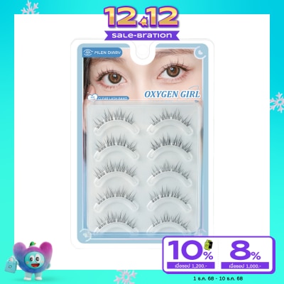 Mlen Diary Mlen Diary Strips Lashes Series Eyelashes 5Pairs Oxygen Girl