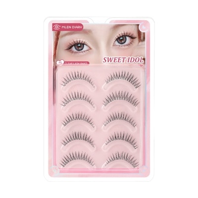 Mlen Diary Mlen Diary Strips Lashes Series Eyelashes 5Pairs Sweet Idol