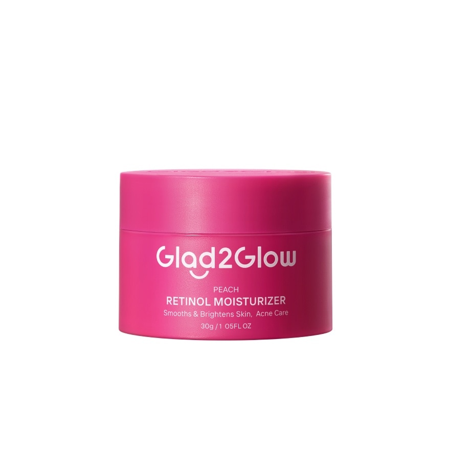 Glad2Glow แกลดทูโกลว์ มอยซ์เจอร์ไรเซอร์ พีช เรตินอล 30 กรัม