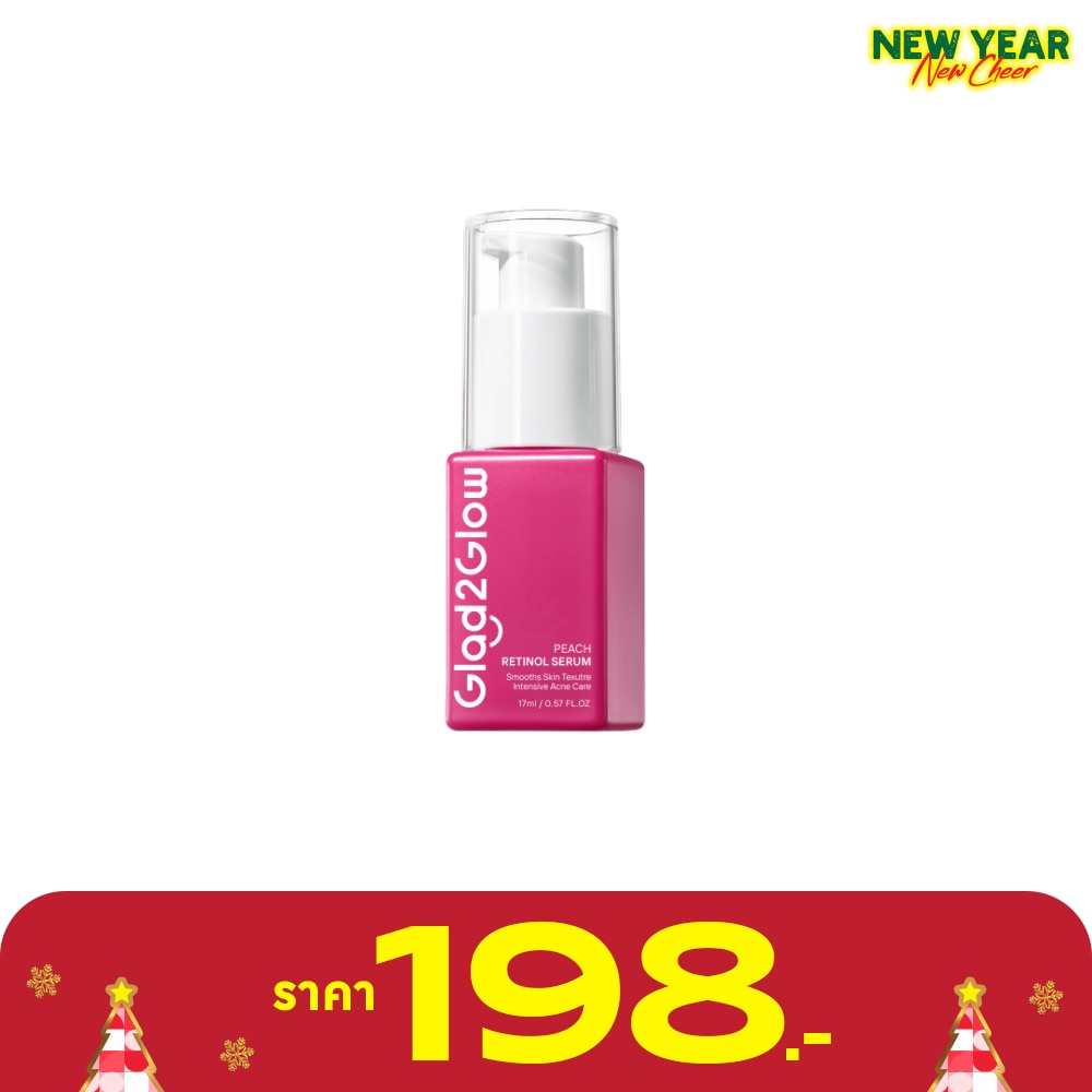 Glad2Glow Glad2Glow Serum Peach Retinol 17 Ml.