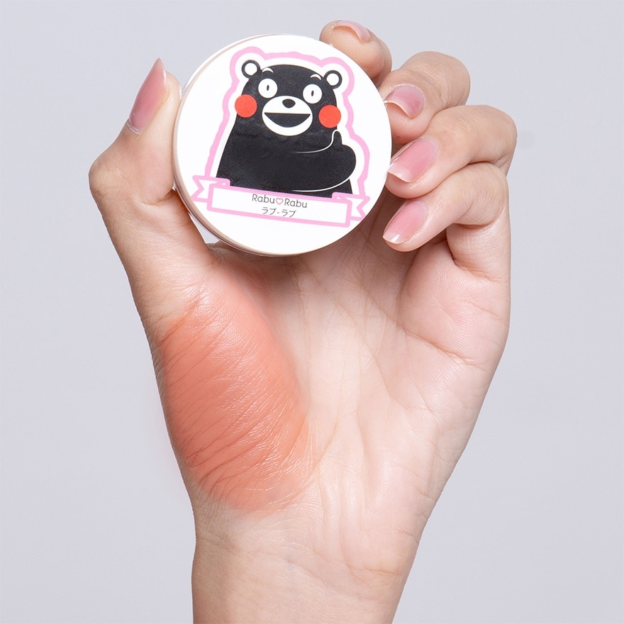 Rabu Rabu Kumamon Natural Look Cream Blush 3g. 02 Yassi Rauge