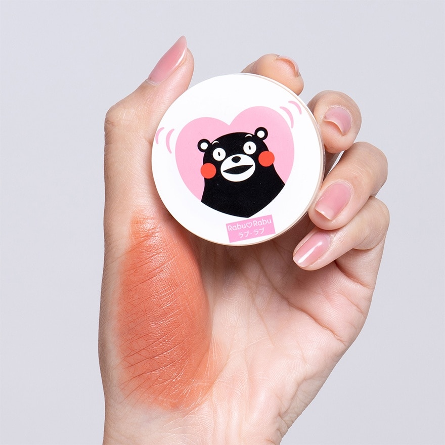 Rabu Rabu Kumamon Natural Look Cream Blush 3g. 03 Aanika Rose